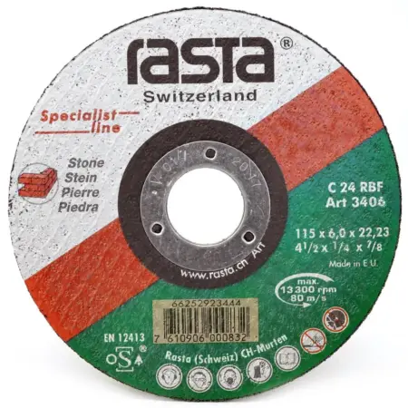 Disco Desbaste. Ceramica 3406 4 1/2` X 1/4` X 7/8` R