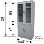 estante-con-vitrina
