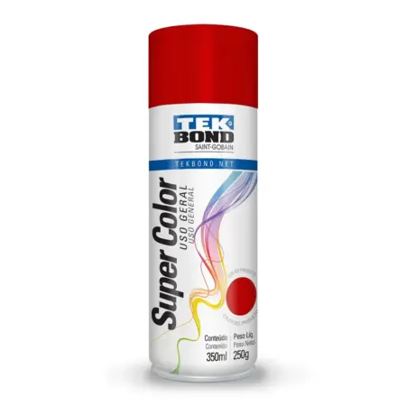 Pintura Spray Acrilica Rojo 350ml