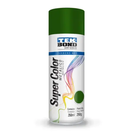 Pintura Spray Acrilica Verde Metálico 350ml