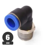 Codo de Conexión Rápida 6 mm con Rosca HE 3/8" SPL 6-03