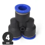 Conector Rápido en Y 4mm SPY-4