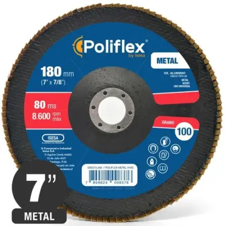 Disco Poliflex OX-100 7"ang F29 univ.