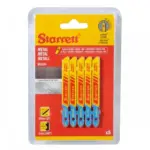 Set 5  Sierras Caladoras Bimetal – Metal – 50×7,5mm – Starrett