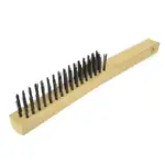 Escobilla Rectangular con Mango Acero Templado 298x27mm