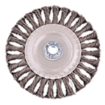 Grata Circular Acero Inoxidable Trenzado 6'' - Calibre de 0,6 mm - Toma M14