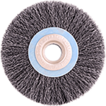 Grata Circular Acero Ondulado 6'' - Buje 1'' - Calibre de 0,35 mm