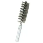Hisopo Acero Inoxidable Ondulado 3/4" (20mm) - Calibre 0,2 - Acople para Taladro