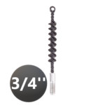 Hisopo Acero Templado 3/4'' (19mm) - Calibre 0,35 - Acople Hilo Universal 1/2''