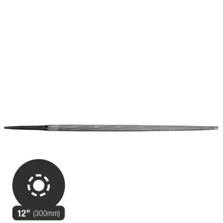 Lima Redonda 12" (300mm) Pica Fina (3) LS5580-12-3