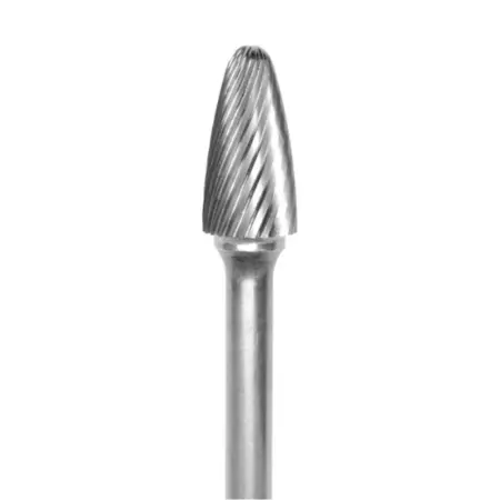 Lima Rotativa Arbol con Radio 3/8" Toma 1/4" Estándar (2) Carb. Tung.