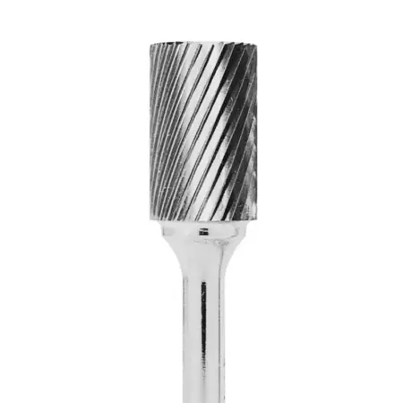 Lima Rotativa Cilindrica Plana 5/8" Toma 1/4" Estándar (2) Carb. Tung.