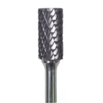 Lima Rotativa Cilindrica Plana 3/8" Toma 6mm Doble Corte (5) Carb. Tung.