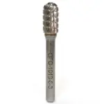 Lima Rotativa Cilindro con Radio 3/8" Toma 6mm Rompe Viruta (3) Carb. Tung.