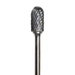 Lima Rotativa Cilindo con Radio 5/8" Toma 1/4" Doble Corte (5) Carb. Tung.