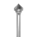 Lima Rotativa Conica 90° 1/2" Toma 1/4" Estándar (2) Carb. Tung.