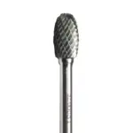 Lima Rotativa Ovalada 3/8" Toma 1/4" Doble Corte (5) Carb. Tung.