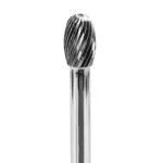 Lima Rotativa Ovalada 3/8" Toma 1/4" Estándar (2) Carb. Tung.