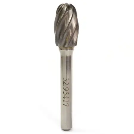 Lima Rotativa Ovalada 3/8" Toma 6mm Aluminio (1) Carb. Tung.