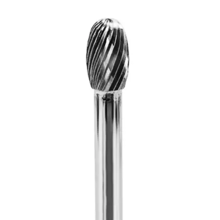 Lima Rotativa Ovalada 3/8" Toma 6mm Estándar (2) Carb. Tung.