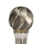 Lima Rotativa Redonda 3/4" Toma 1/4" Estándar (2) Carb. Tung.