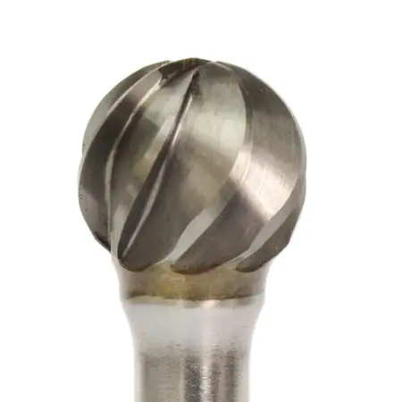 Lima Rotativa Redonda 3/4" Toma 1/4" Estándar (2) Carb. Tung.