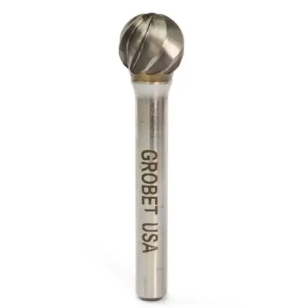 Lima Rotativa Redonda 1/4" Toma 6mm Aluminio (1) Carb. Tung.