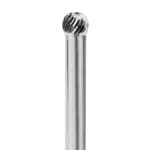 Lima Rotativa Redonda 3/8" Toma 1/4" Aluminio (1) Carb. Tung.