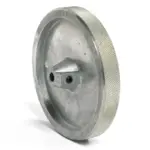 Rueda Moleteada Medidora para Contadores 97mm (eje 1/4")