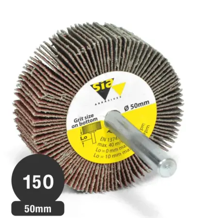 Ruedas Traslapada 50 X20 X 6 #150 Siamop