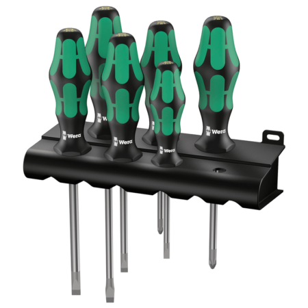 Set Destornilladores Hexagonales Phillip / Paleta (6 Piezas + Rack)