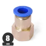 Terminal de Conexión Rápida 8 mm con Rosca HI 3/8" SPCF 8-03