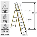 escalera-fibra-de-vidrio-plataforma-8-peldaños-con-baranda-doble