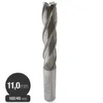 Fresa Cilindrica HSS Co8% 11 mm - Acero - 4 Filos - Serie Larga - Maykestag