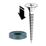 Golilla Selladora 10x4mm PVC Negro