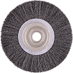 Grata Circular Acero Ondulado 10'' - Calibre de 0,35 mm - Buje 1'' - Hela