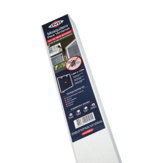 Mosquitero para Ventanas 107x80cms Kit Ajustable Blanco