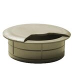 Pasacable Redondo Beige Bolsa 10 un