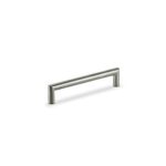 Tirador Tubo 160x12mm Aluminio con Tornillo Caja 25 un