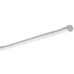 Barra Cortina de Baño Extensible 1,4 a 2,5 mts Blanco