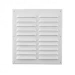 Celosía ventilación plana 20x20cm blanca