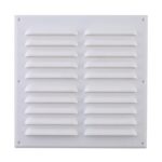 Celosia Ventilacón Plana 23 X23 Blanco 10U