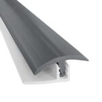Cubrejunta Doble 40mm Sup Gris Rollo 60m