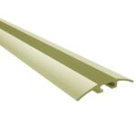 Cubrejunta metalica c/tarugo 1m dorado
