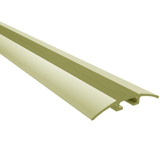 Cubrejunta metalica c/tarugo 1m dorado