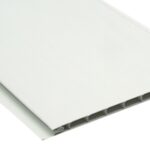 Panel alveolar liso 200x8mm PVC blanco tira 6m