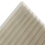 Policarbonato Alveolar 2100x5800x10mm Bronce