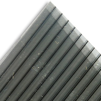 Policarbonato Alveolar 2100x5800x4mm Gris Metalico