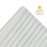 Policarbonato Alveolar 6mm 1,05 x 2,9 mts Opal 2 Caras UV