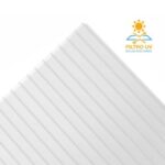 Policarbonato Alveolar Polishade 6mm 2,1 x 4,5 mts Perla 2 Caras UV